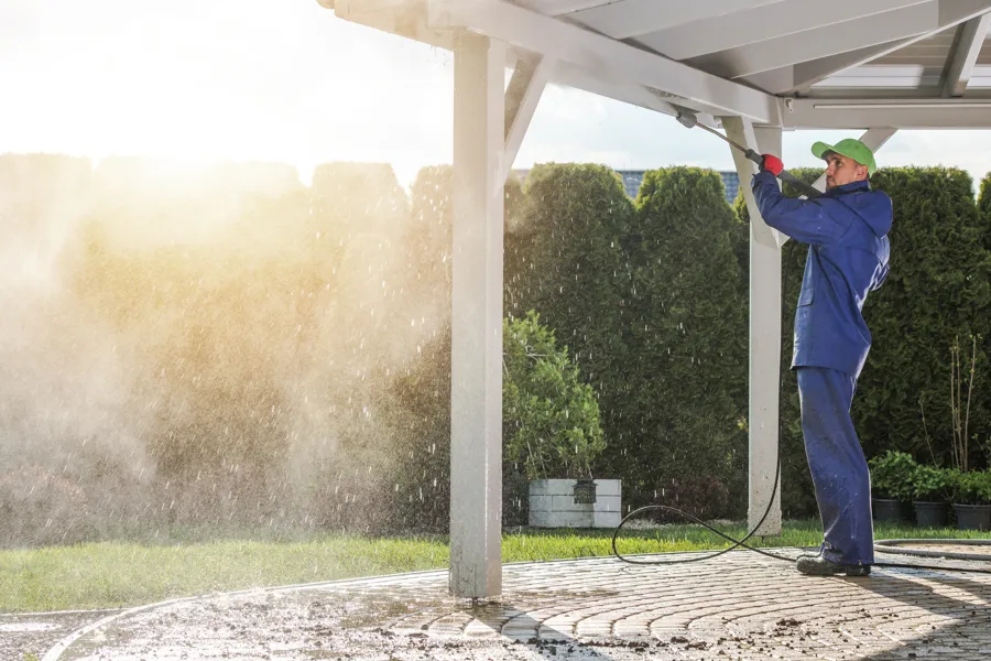 How To Pressure Wash A House Homestead, FL